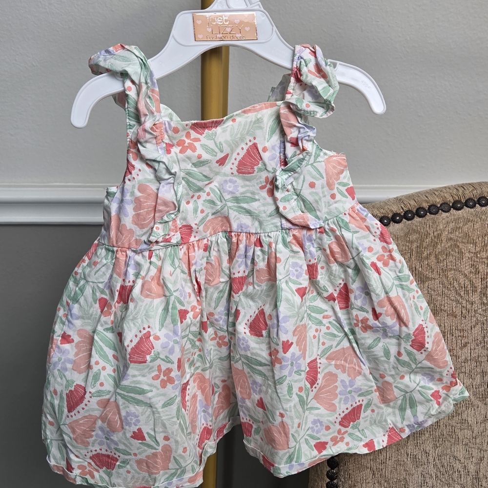 Carter's Floral Baby Dress with Ruffles